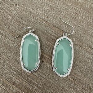 Kendra Scott Silver Ella Drop Earrings
